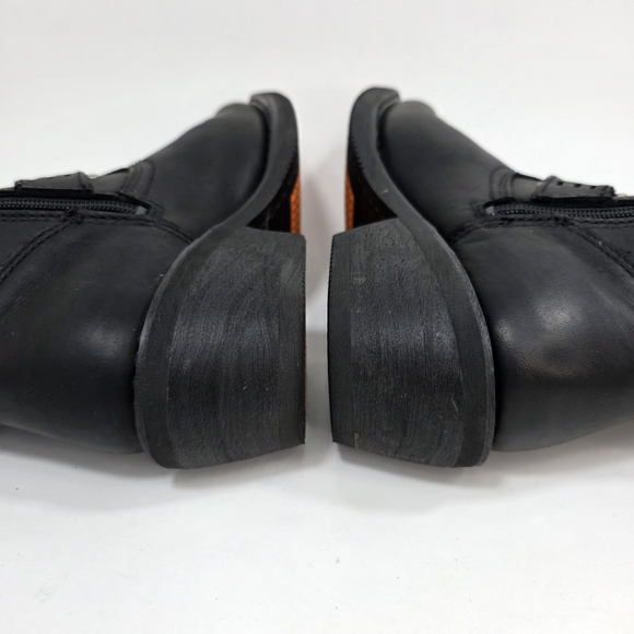 Harley-Davidson Shirley Leather motorcycle Rider Boots Women's Black Size 8.5 - Picture 11 of 16